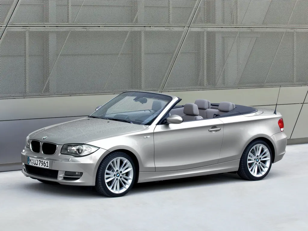 BMW 1-Series (E88) 1 поколение, рестайлинг, открытый кузов (04.2008 - 03.2011)
